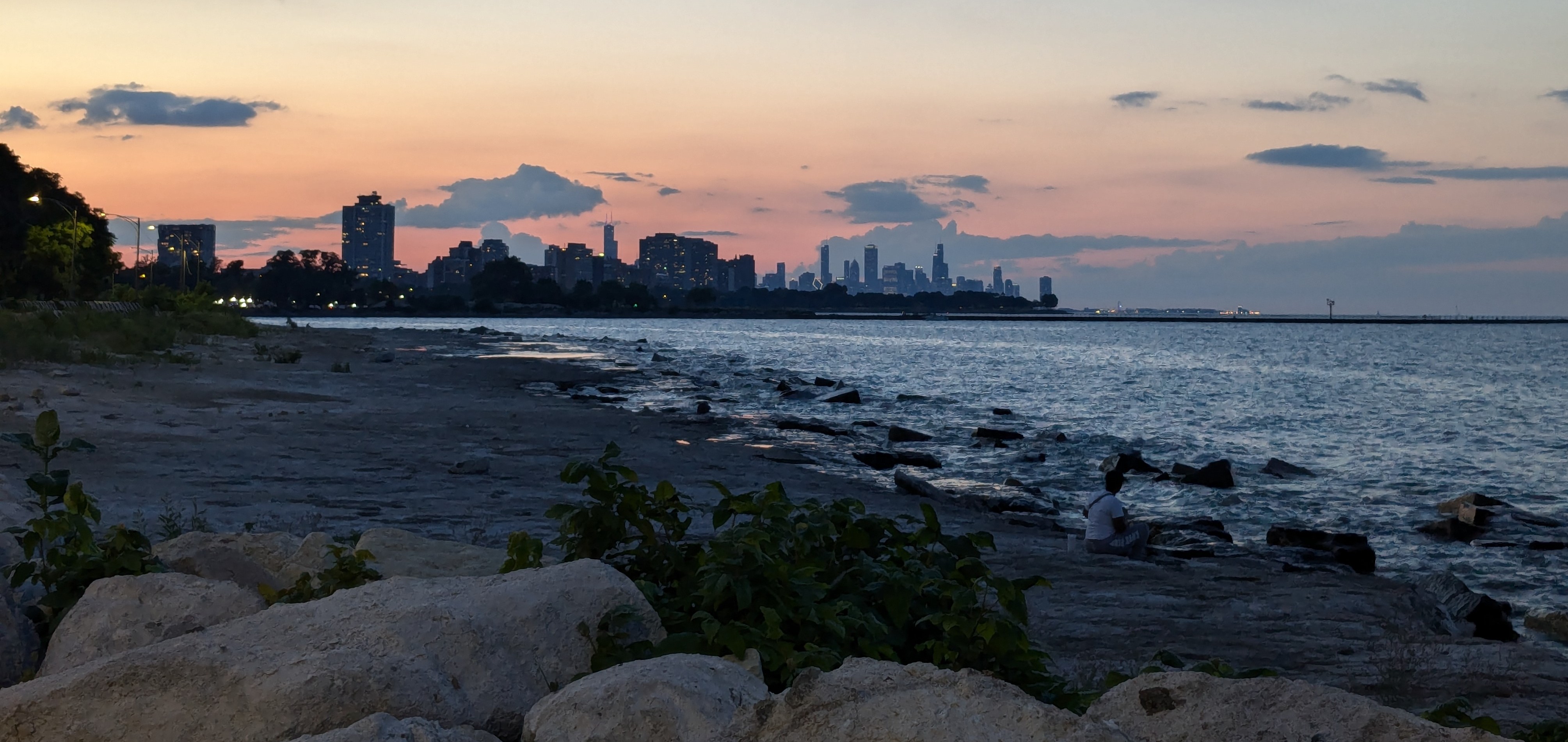 Chicago's skyline from the South Side